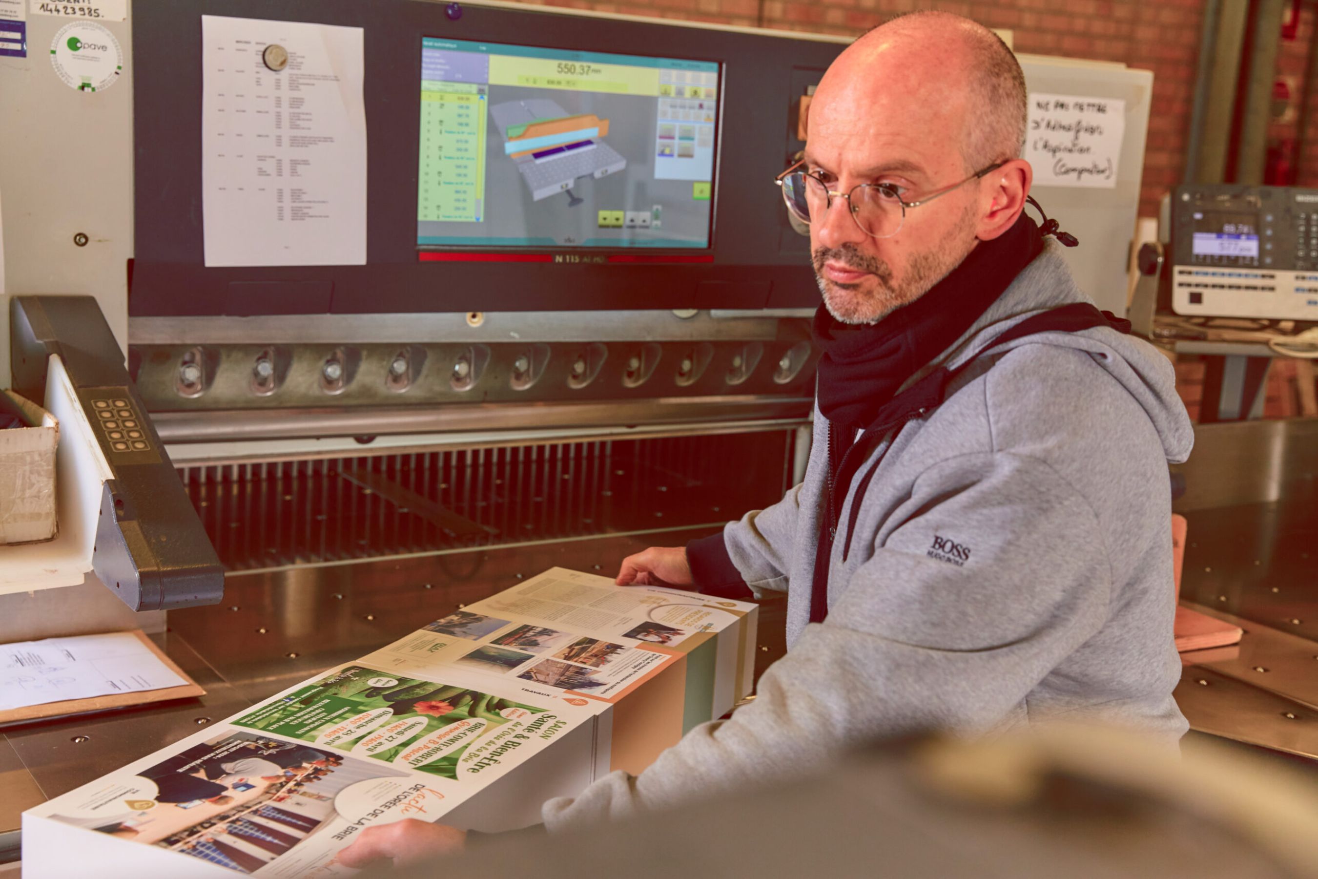 Equipe DBprint avec Stéphane Cannone