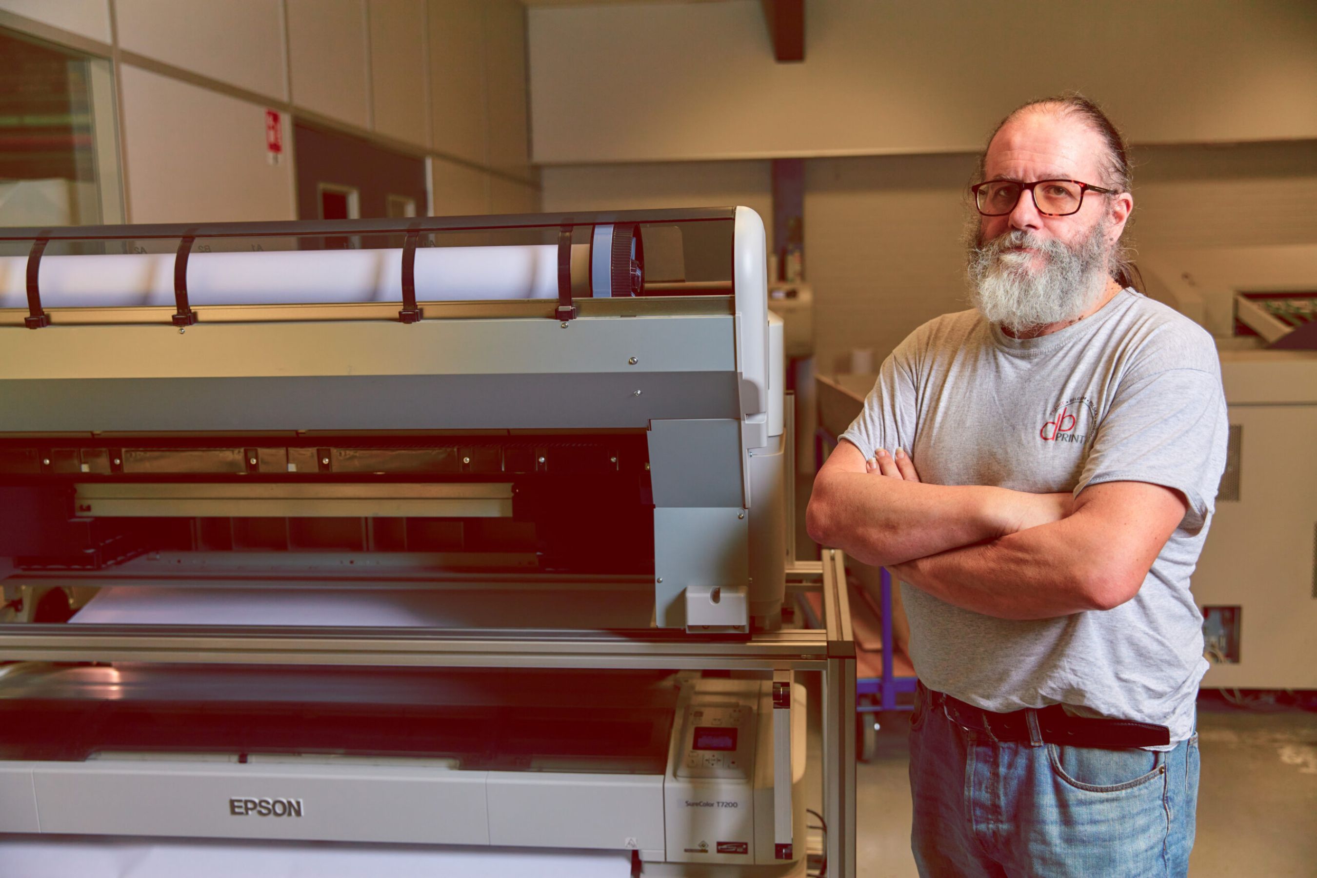 Equipe DBprint avec Stéphane Cannone